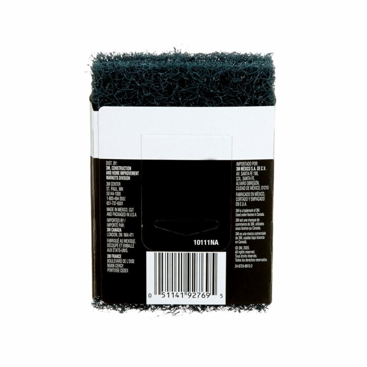 3M Heavy Duty Stripping Pad for Flat Surfaces, 2-pk