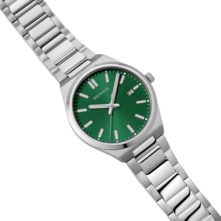 Bering Green Dial Men's Watch
