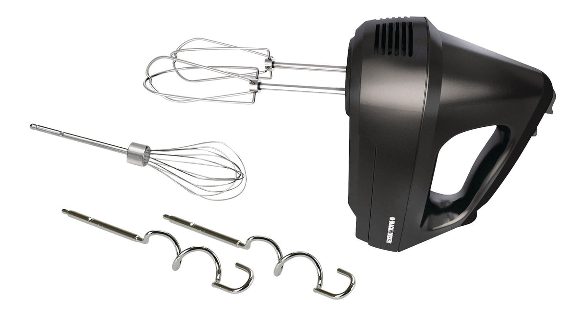 Black & Decker 6-Speeds Hand Mixer with Storage Case Black