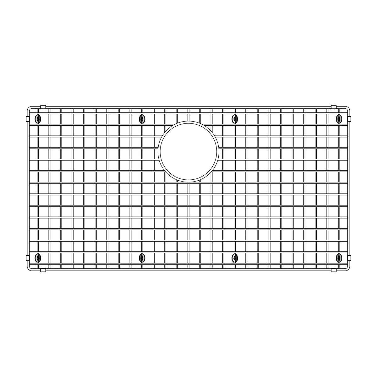 Blanco Stainless Steel Sink Grid for 32-in Single Bowl Sinks