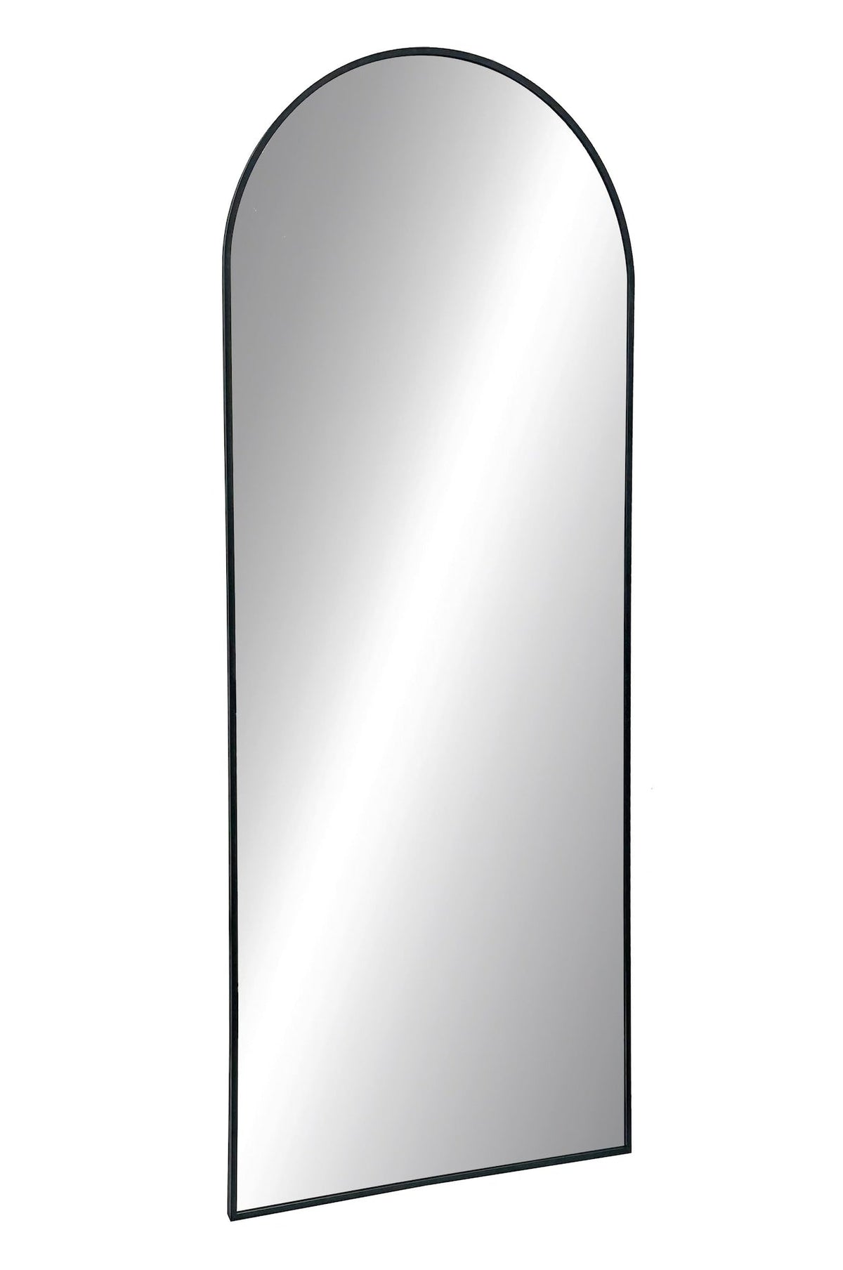 Canvas Faro Black Arch Miror with Stand, 24 x 60-in