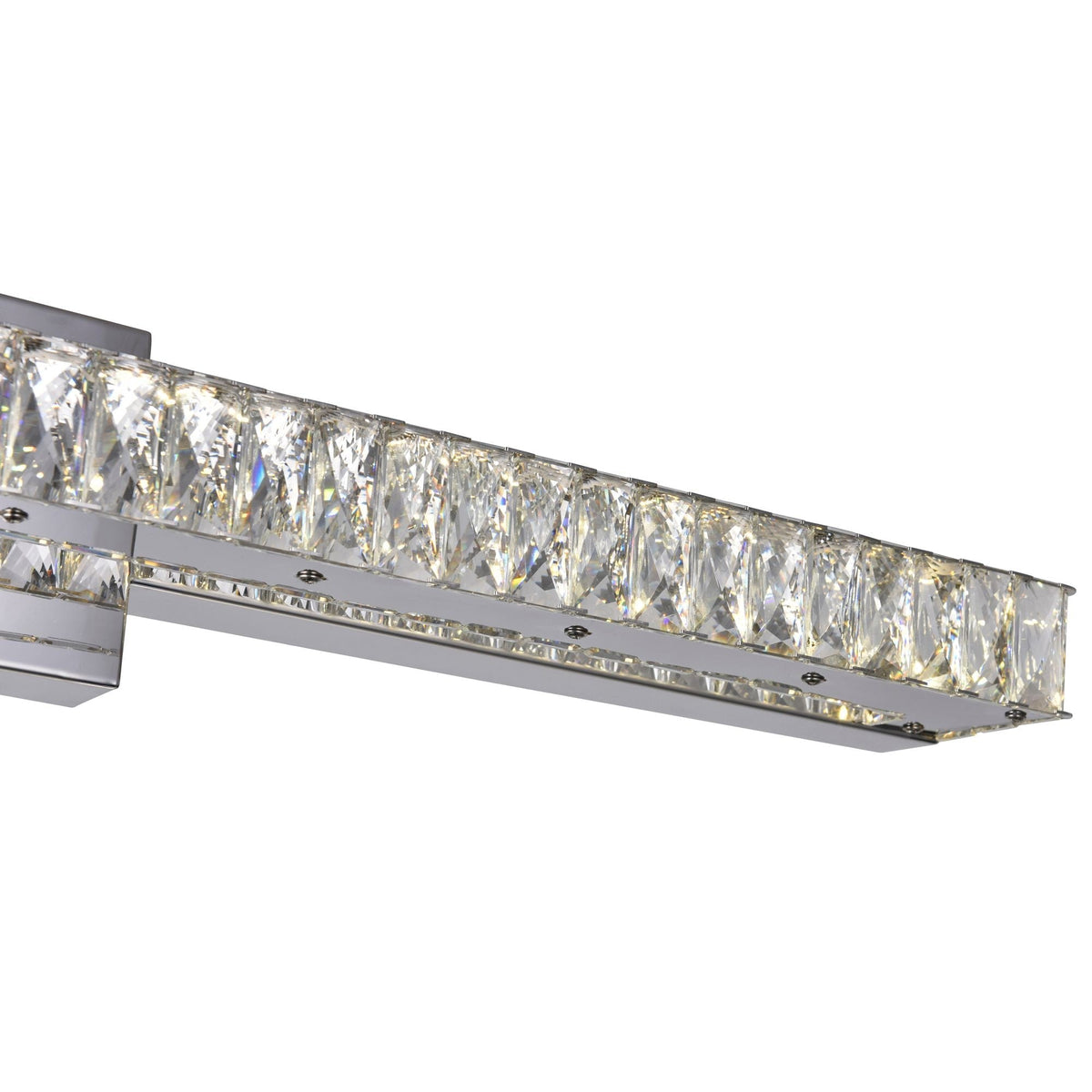 CWI Lighting Milan LED Vanity Light, Chrome, 32-in