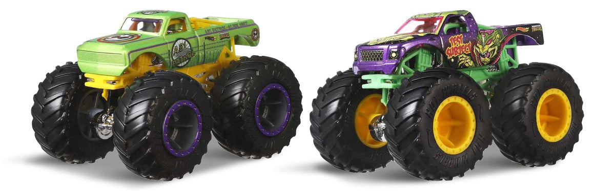 Hot Wheels Monster Trucks Demolition Doubles - Spur Of Moment vs. Steer Clear, Ages 3+