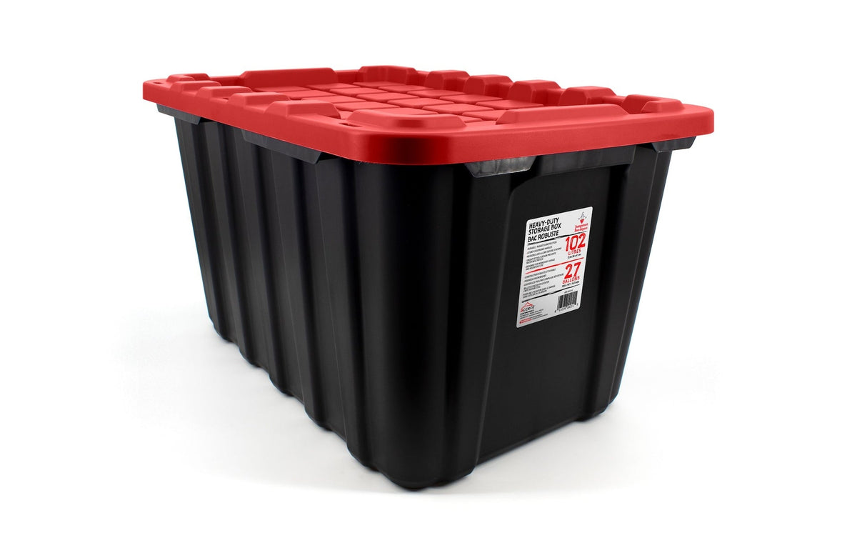 Jumpstart Heavy Duty Storage Tote, 102-L