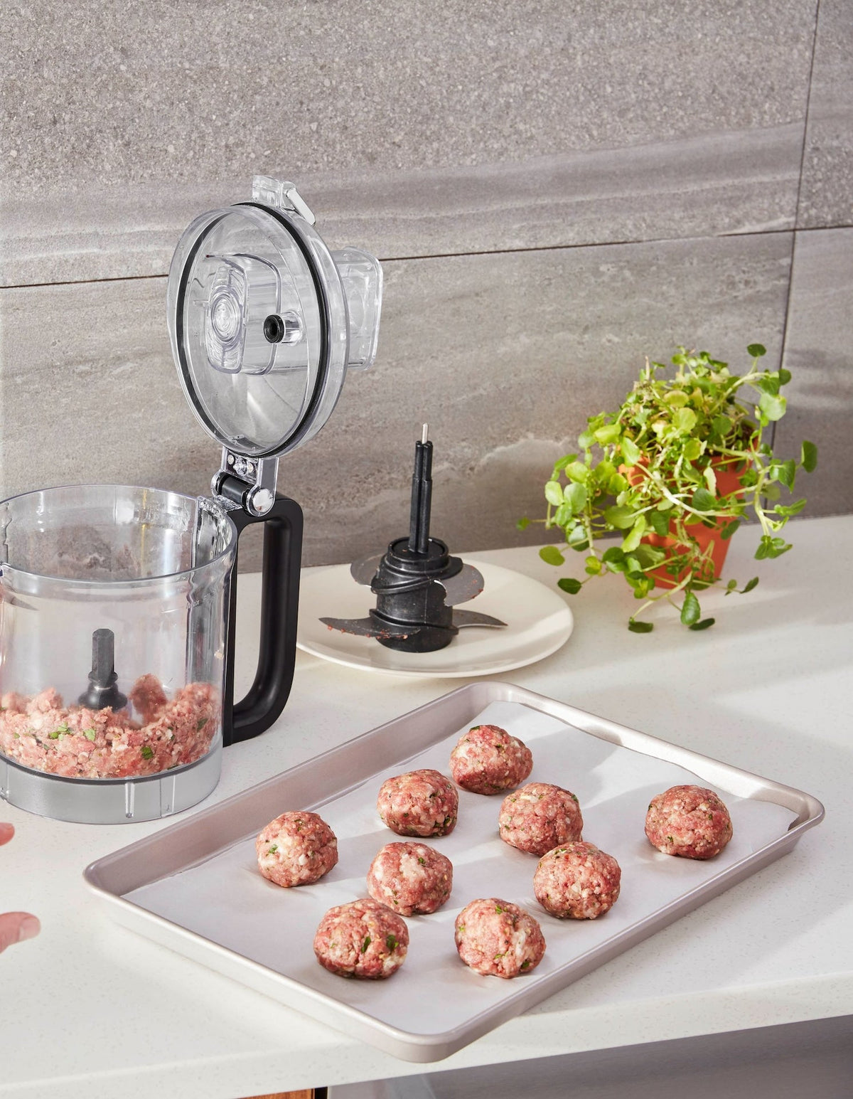 KitchenAid Food Processor Plus Black Matte, 9 Cups