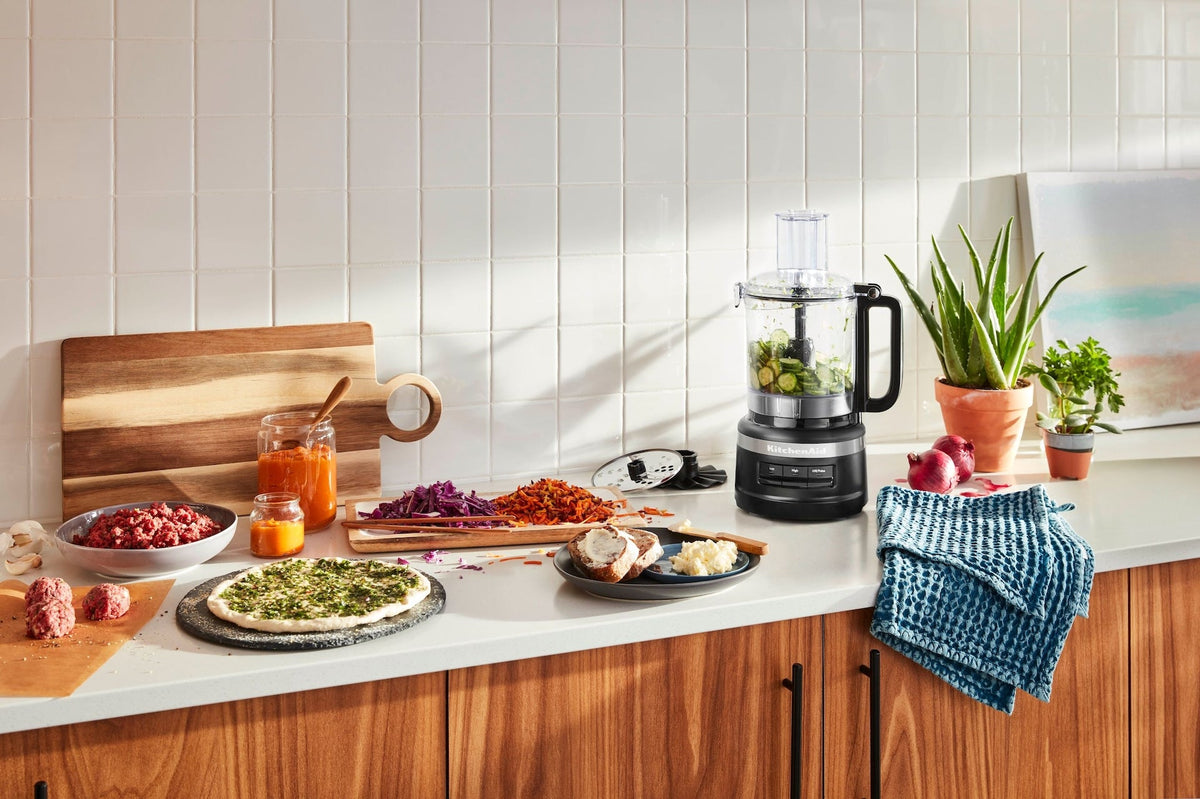 KitchenAid Food Processor Plus Black Matte, 9 Cups