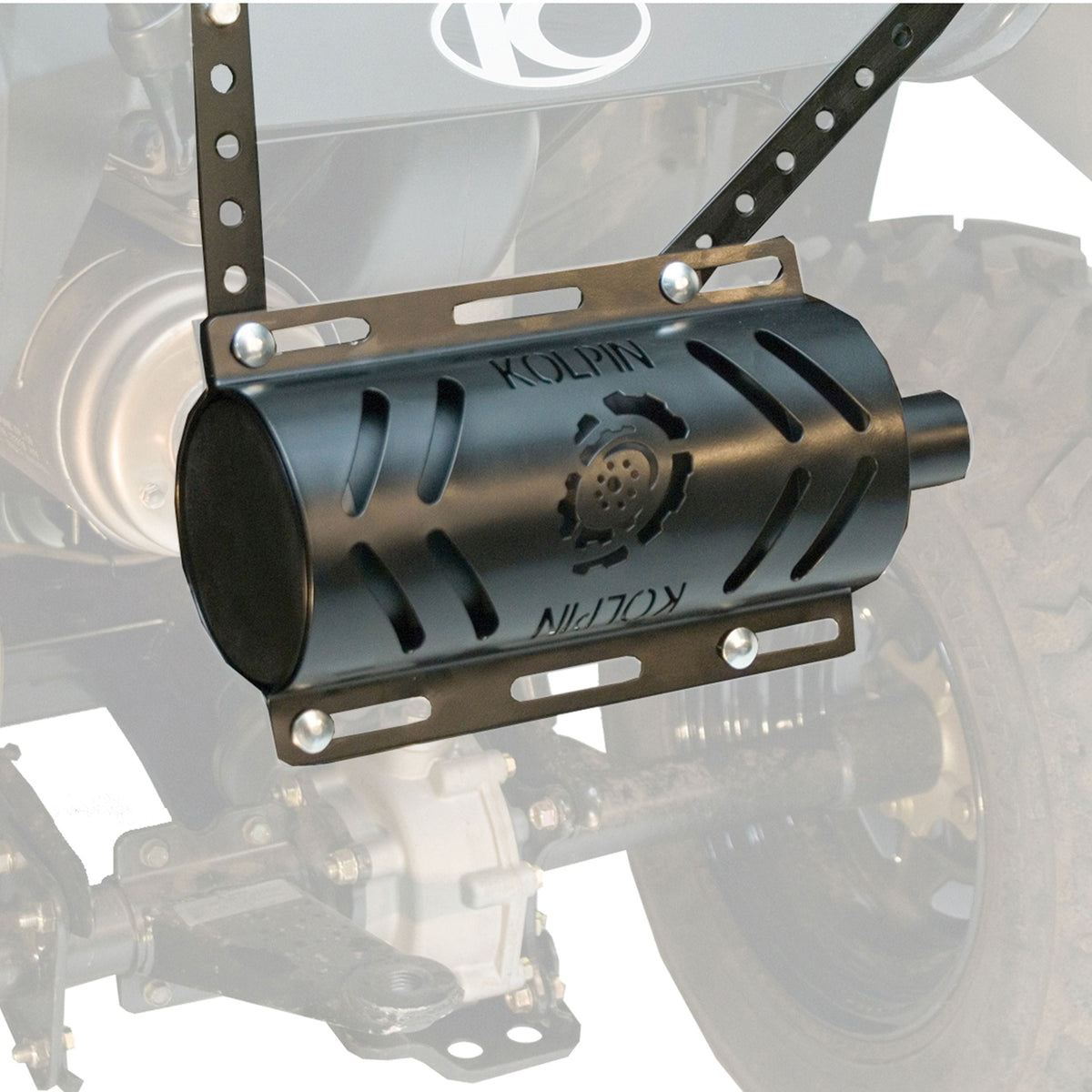 Kolpin 53570 Universal Stealth Exhaust 2.0 System with Heat Shield for ATVs & UTVs