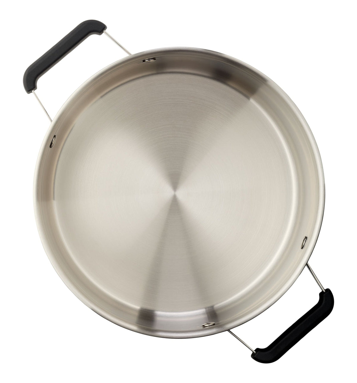 Master Chef Stainless Steel Cookware Set with Glass Lids, 9-pc