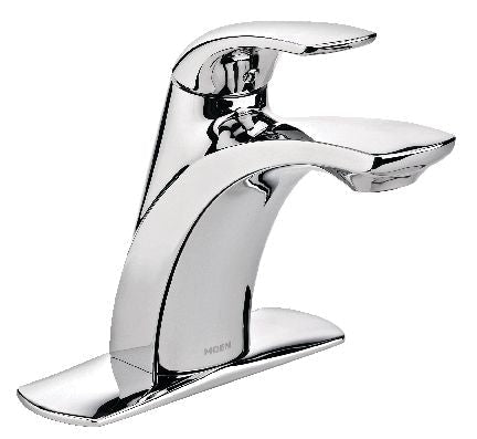 Moen Zarina Single Handle High Arc Bathroom Faucet, Chrome
