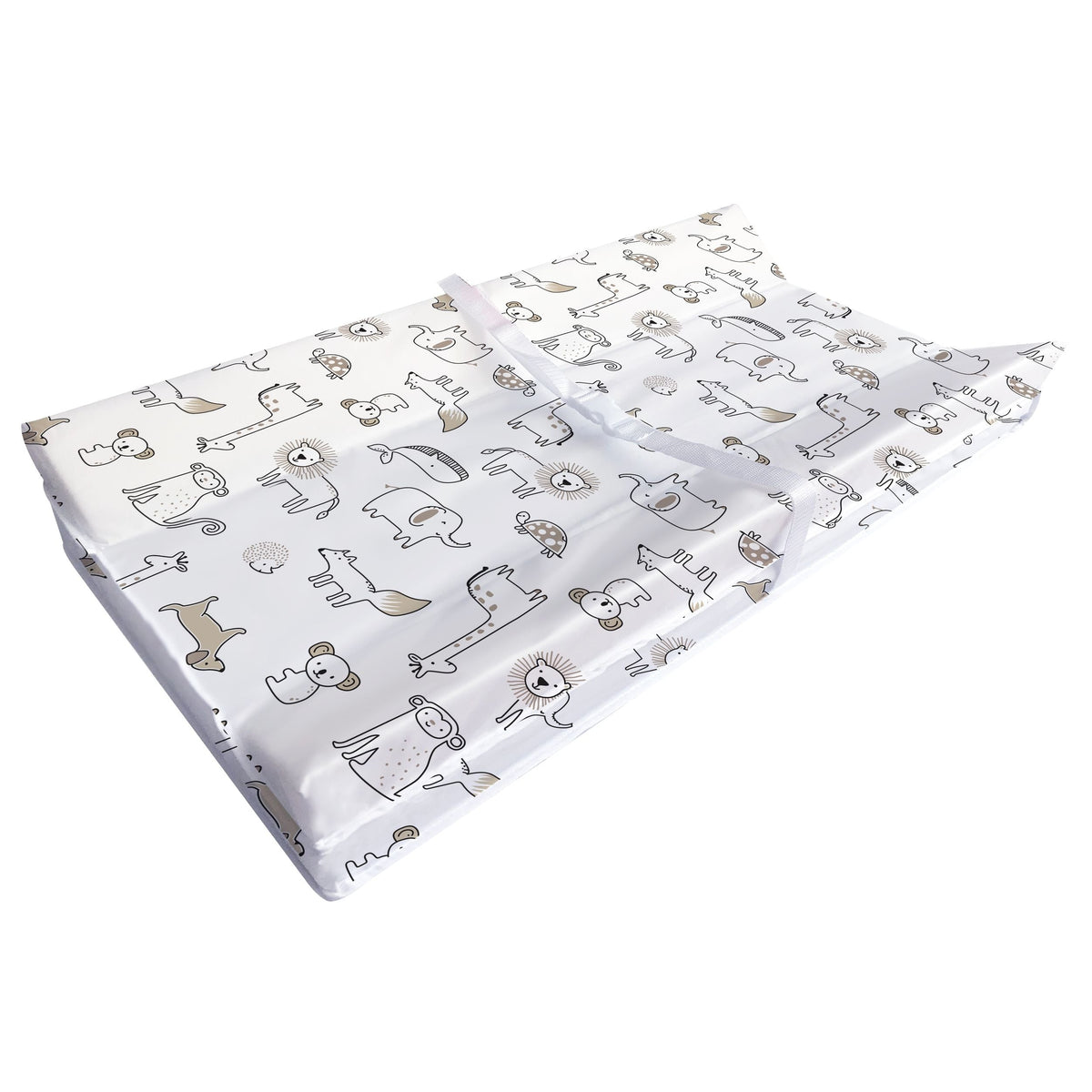 Simmons Contour Waterproof Diaper Change Pad, Safari