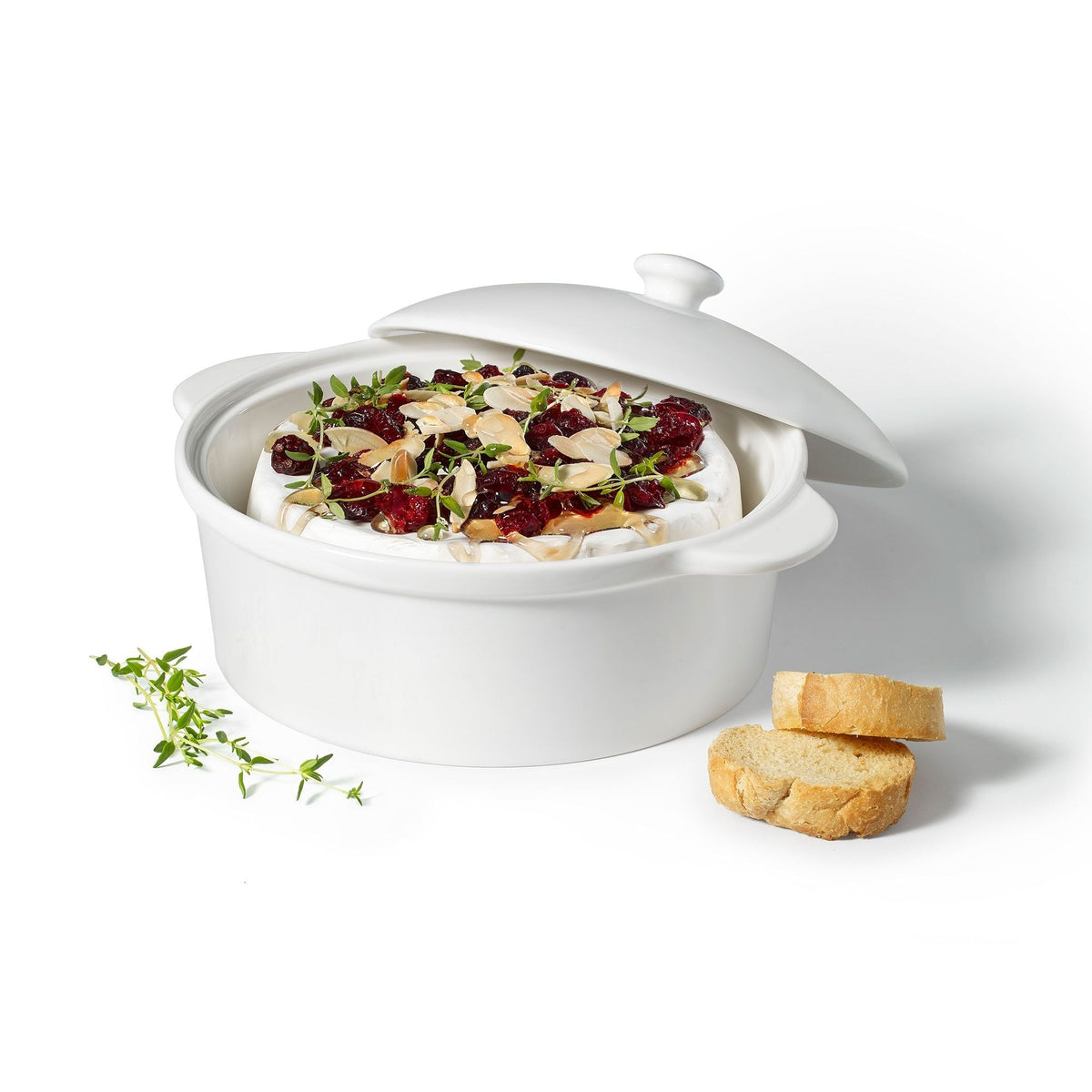 Starfrit Gourmet Bistro Brie Baker, White