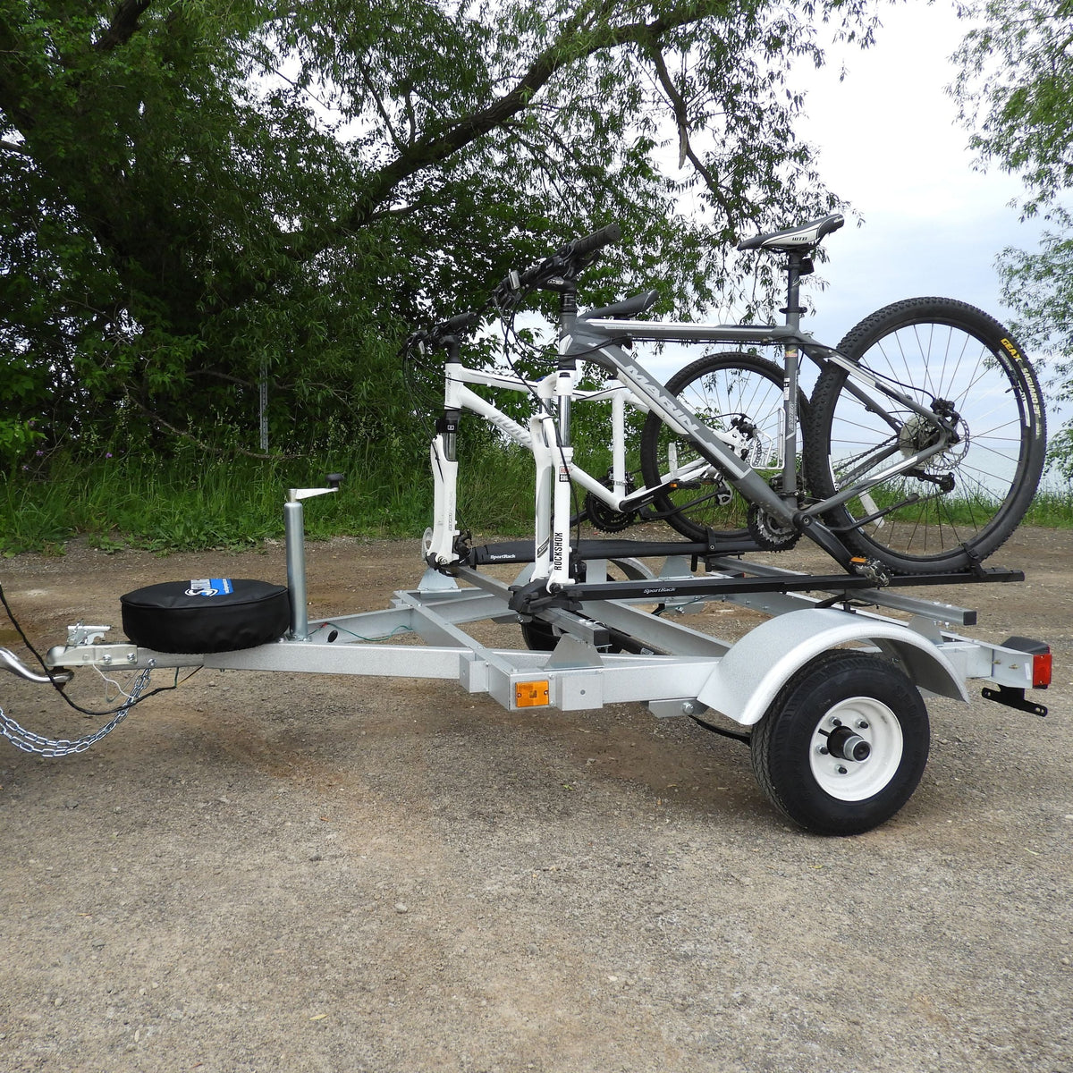 Stirling Adjustable Galvanized Steel Cargo Rack for Stirling Trailers