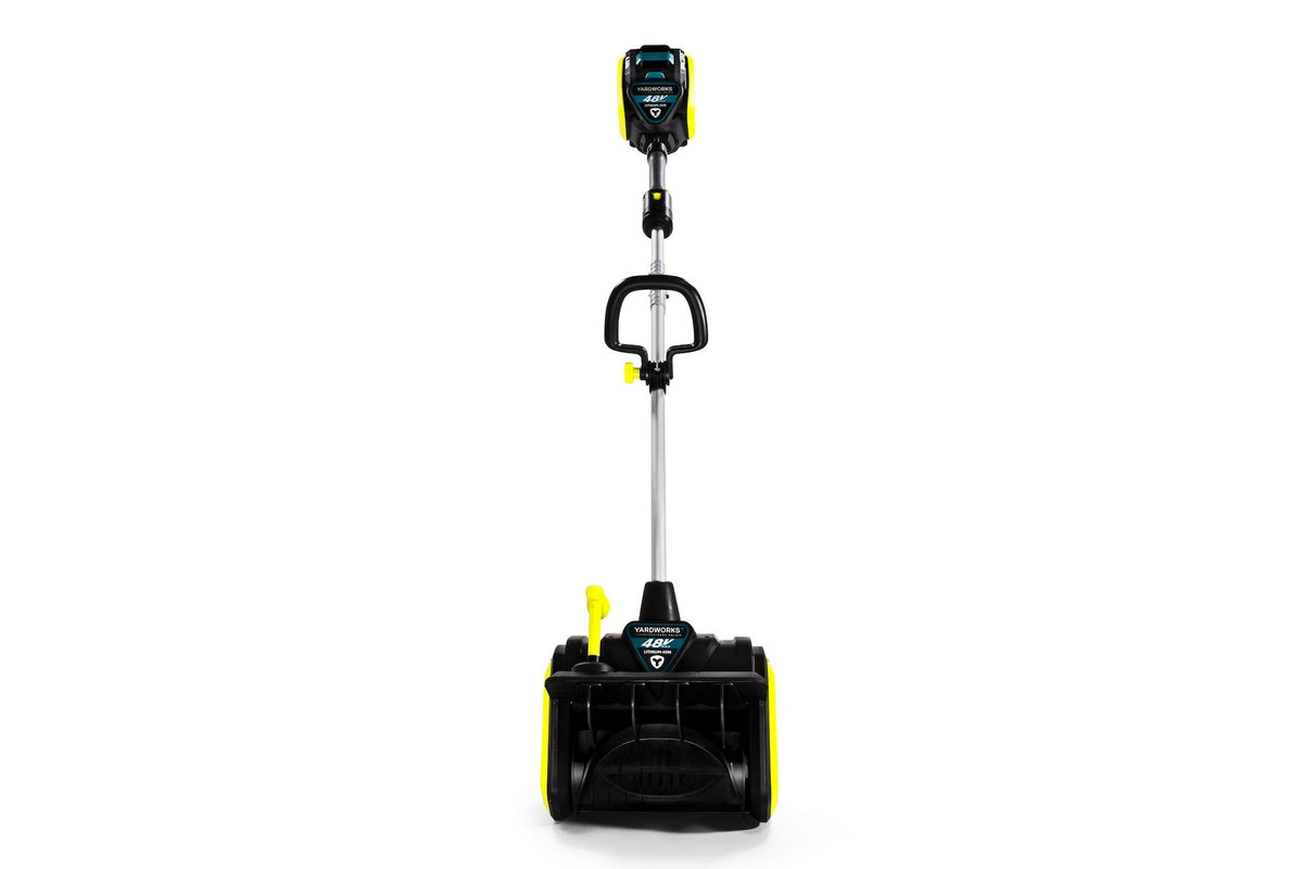 Yardworks 48V Brushless Cordless Snow Shovel with 4Ah Battery & Charger, 12-in