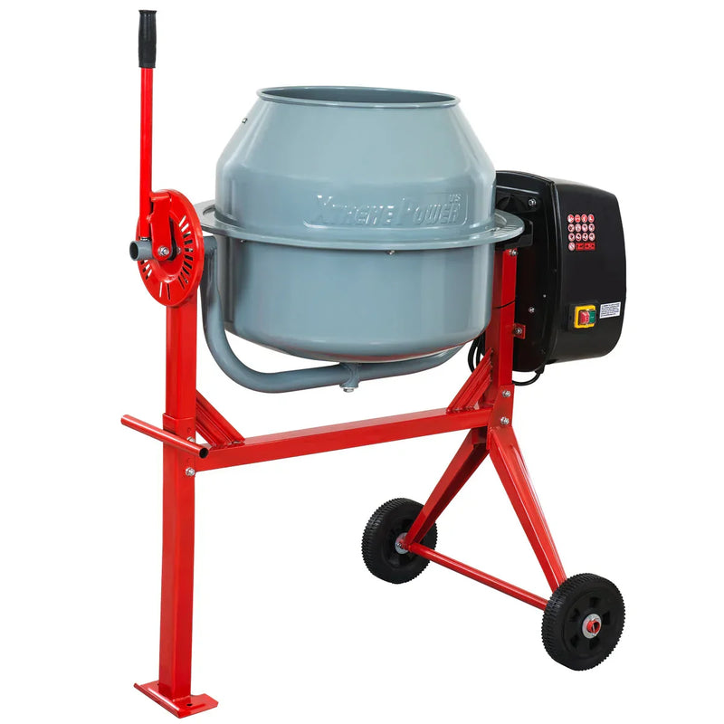 Cement Mixer 4cu ft 500W Portable Electric Concrete Mortar M7