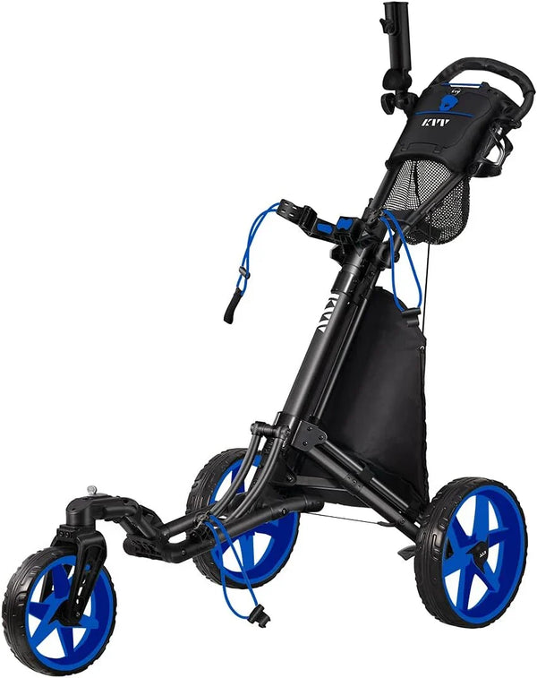 360-degree rotating front wheel golf cart, with opening and closing taking only one second - built-in free sunshade stand S3