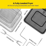 CHEFMAN Multifunctional Digital Air Fryer Rotisserie, Dehydrator, Convection Oven