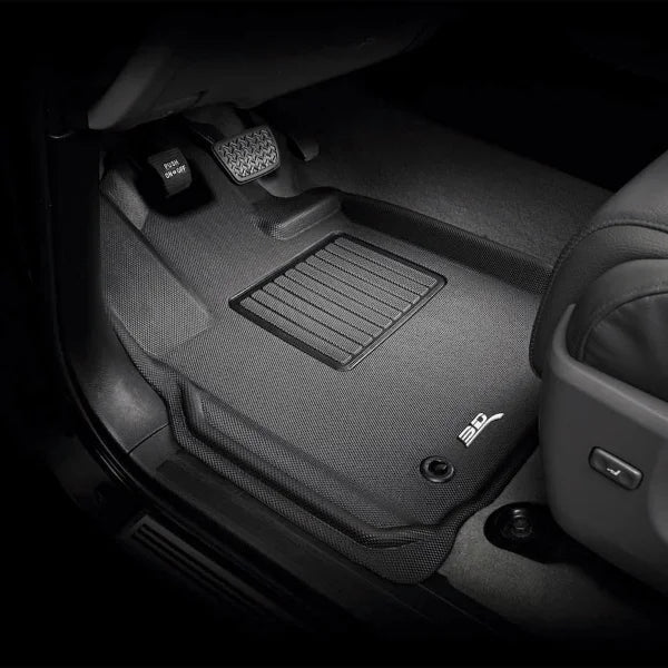 3D MAXpider Mat Custom-fit All-weather Car Mats; Row 1 and 2 Only K8