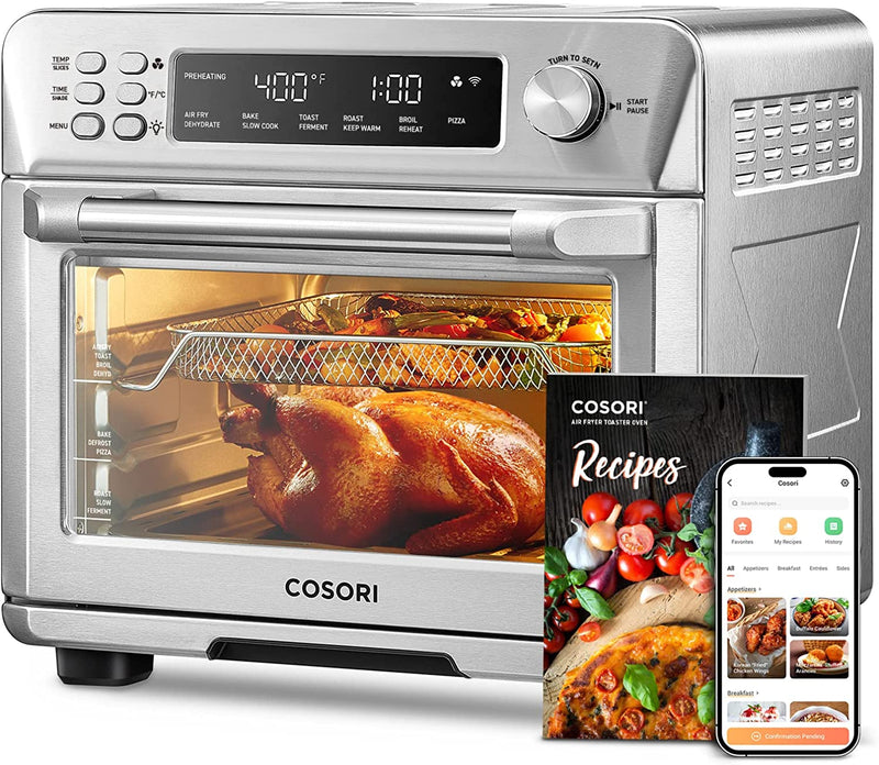 COSORI Toaster Oven Air Fryer Combo, 12-in-1, 26QT Convection Oven Countertop V4