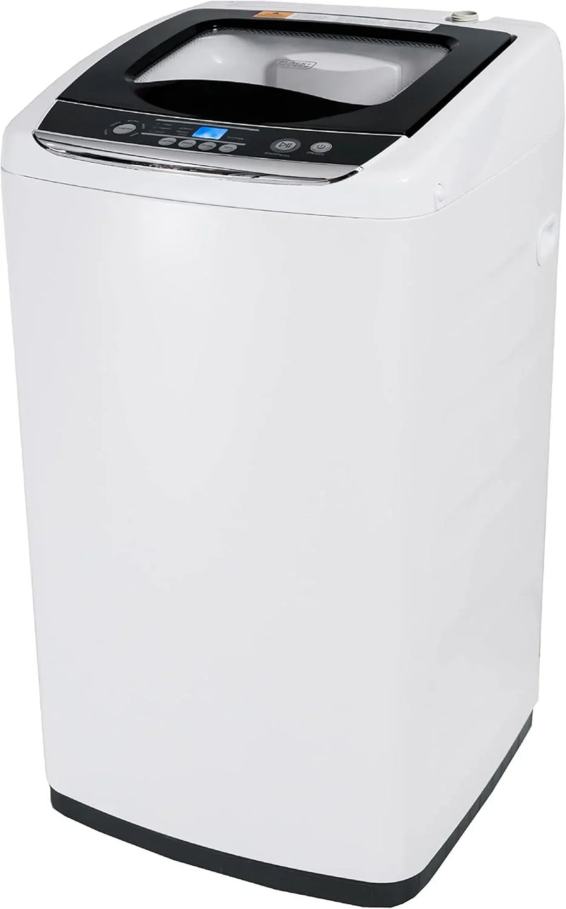 BLACK DECKER 0.9 Cu. Ft. Portable Washing Machine - 5 Wash Cycles F9