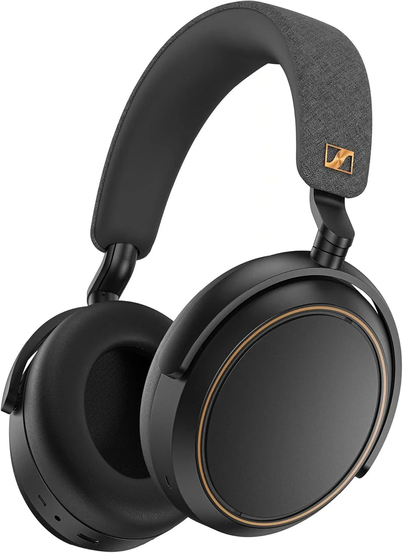 Consumer-grade audio power 4 wireless headphones - Support Bluetooth connection, equipped with adaptive noise cancellation function, clear calls, up to 60 hours of battery life, and customizable sound effects. White model. U5
