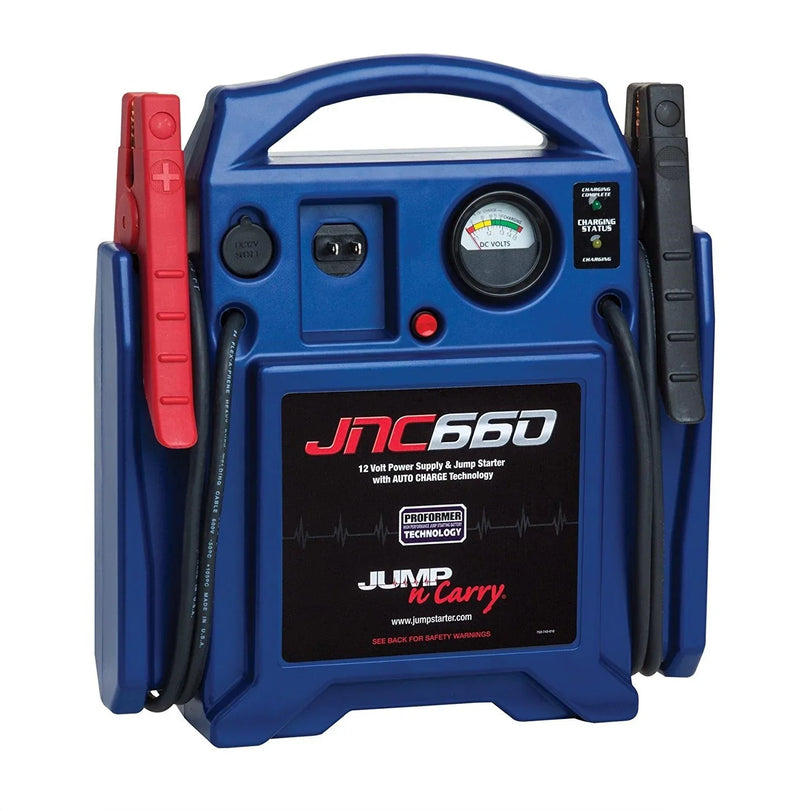 Clore Automotive Jump-N-Carry JNC660 1700 Peak Amp 12 Volt Jump Starter G0