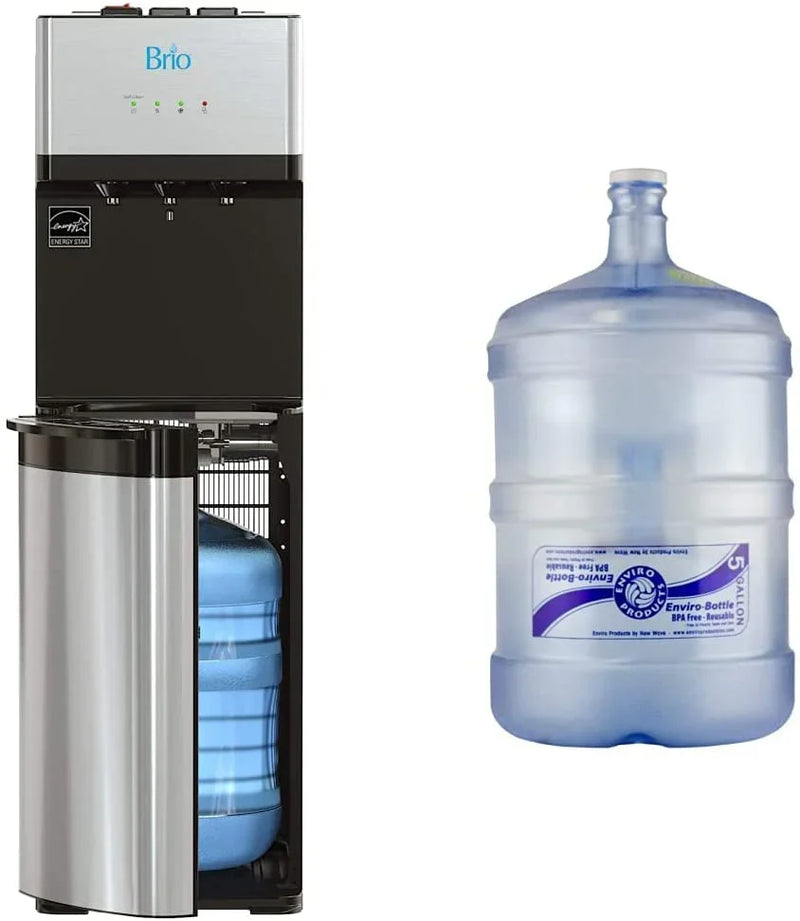 Brio Self Cleaning Bottom Loading Water Cooler Water Dispenser 3 Temperature Settings B7