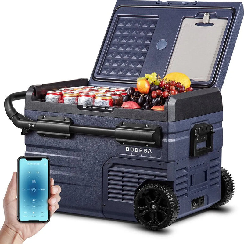 12 Volt 37 Qt. Portable Car Refrigerator, Car Freezer for Outdoor, Camping, Travel, RV,APP Control Z2