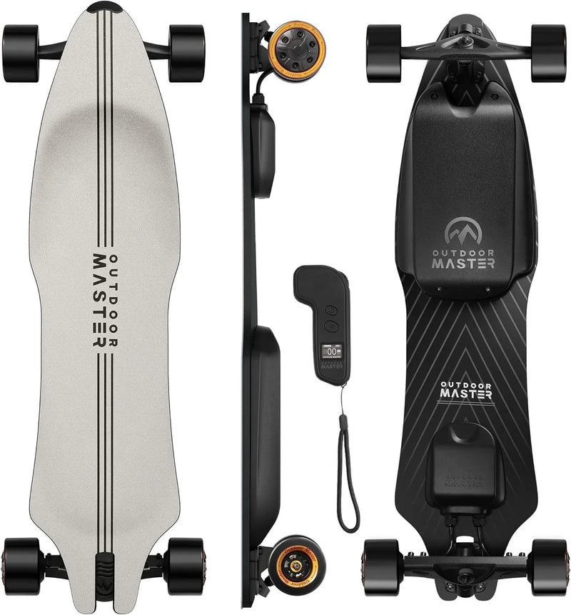 Caribou Electric Skateboard – 32 MPH, 26 Mile Range, Dual 1000W Motors, Longboard for Adults & Teens, 6-Month Warranty U6
