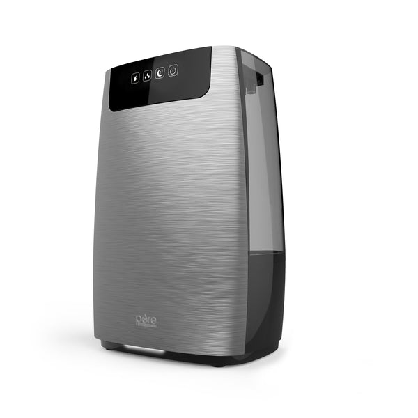 Enrichment HumeXL Ultrasonic Cool Mist Humidifier - Large, Easy-to-Clean Tank, High/Low Mist, 2 360 Mist Nozzles and Night Mode Y0