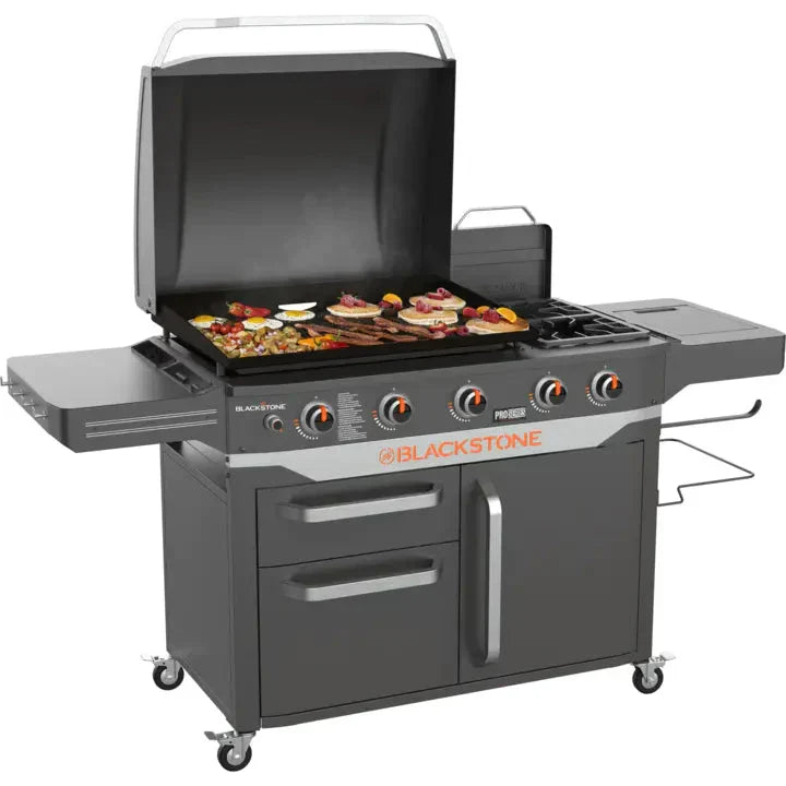 Blackstone ProSeries 5 Burner 28" Propane Griddle with Range Top K9