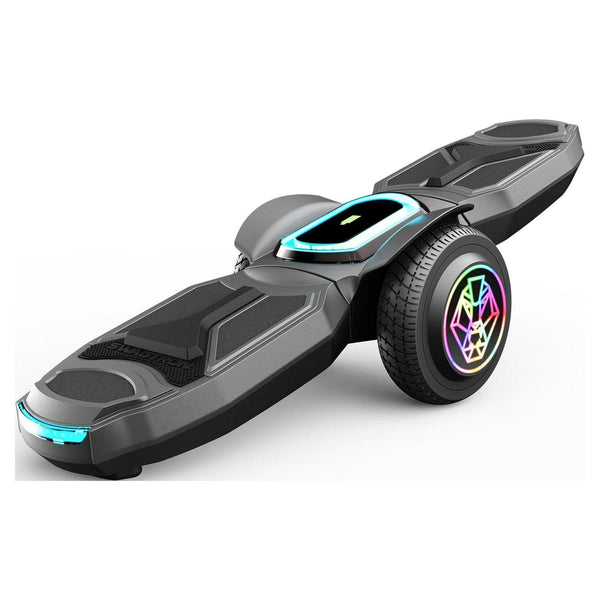 Swagtron Shuttle Zipboard Electric Hoverboard Skateboard 7 mph and 3-Mile Range LED Wheels Bluetooth Speaker B0