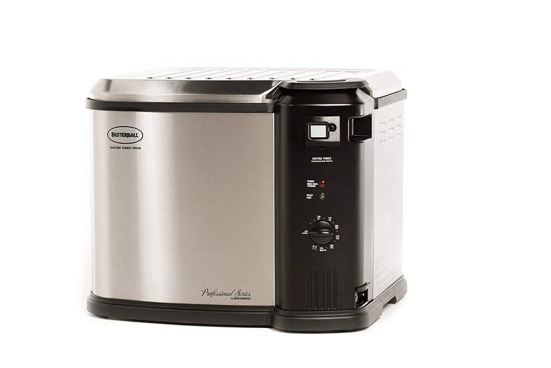 Butterball XL Electric Turkey Fryer, 20 lb Capacity, Analog Controls, Digital Timer, 1650W Heating, Easy Clean, Safe Design H4