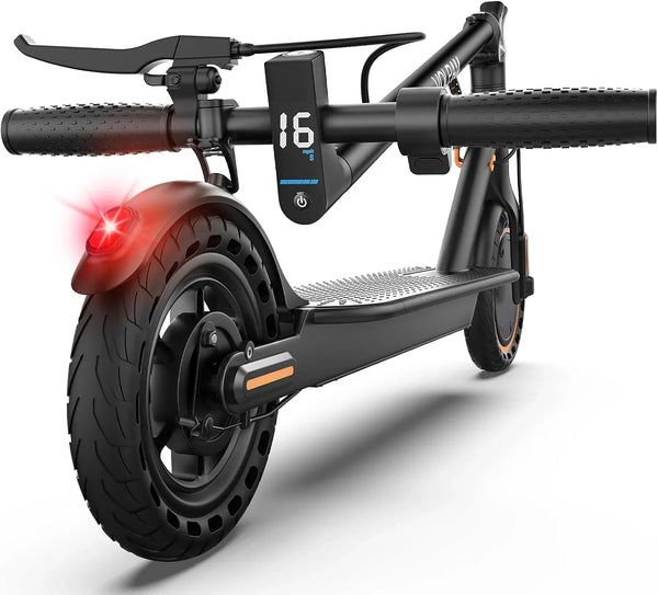 Electric Scooter, 350W Motor, 187Wh/281Wh Battery, 16/19Mph Top Speed, 8.5''Tires, Dual Braking, Folding Scooter O5