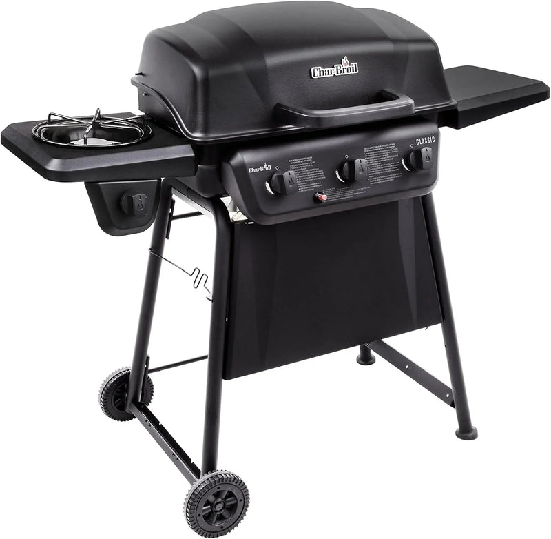 Convective 3-Burner with Side Burner Propane Gas Stainless Steel Grill M4