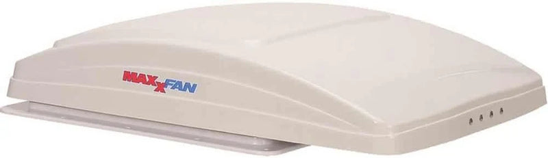 Deluxe Vent, Fan and Vent Cover All in One - Powerful 10-Speed Reversible Fan with Thermostat, Built-in Rain Cover, Remote Control, Intake & Exhaust Fan, Smoke (00-07500K) Q8