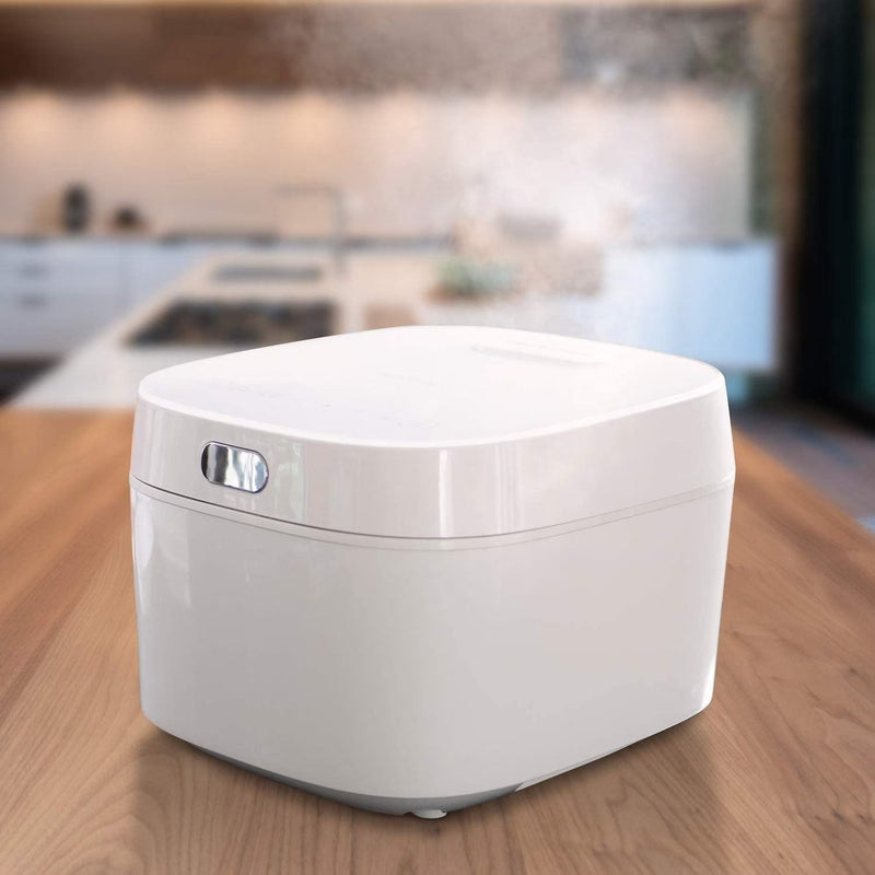Buffalo White IH SMART COOKER, Rice Cooker and Warmer, 1 L, 5 cups of rice, Non-Coating inner pot, Efficient, Multiple function, Induction Heating... Y7