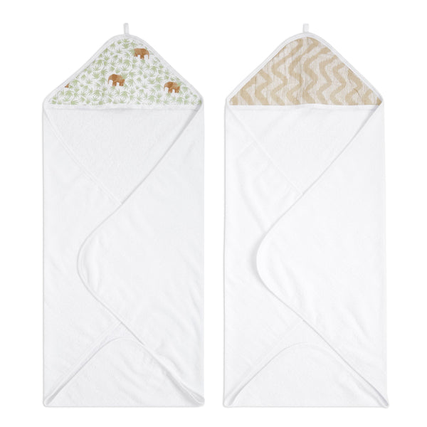 Aden + Anais Tanzania Hooded Towels, 2-pk U7