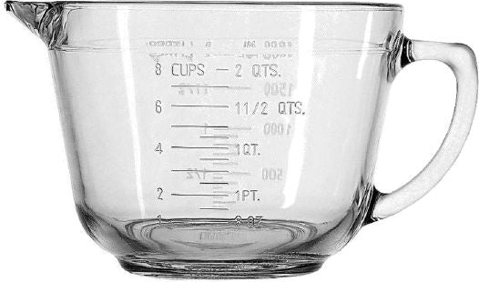Anchor Hocking Glass Batter Bowl, 2-qt A4