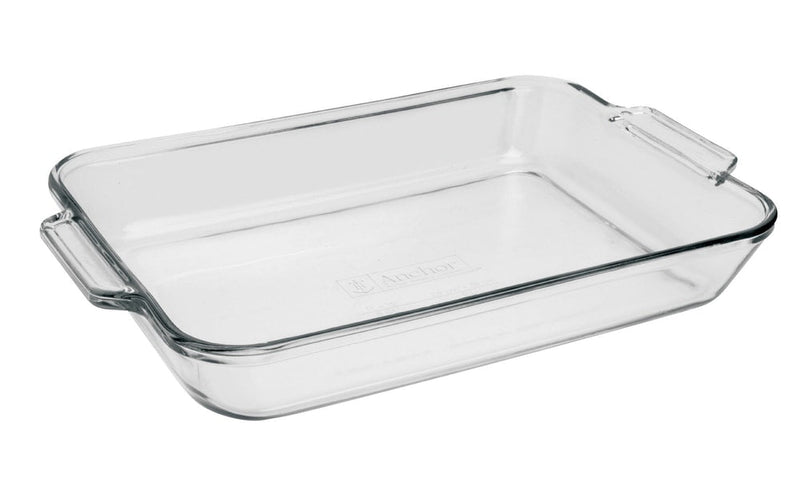Anchor Hocking Oven Basics Glass Utility Roaster Pan, 5-qt H9