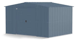Arrow Classic Galvanized Steel Storage Shed, Blue Grey, 10-ft x 8-ft