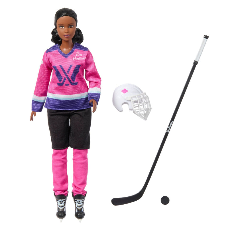 Barbie PWHL TH Hockey Doll, Black Hair X9