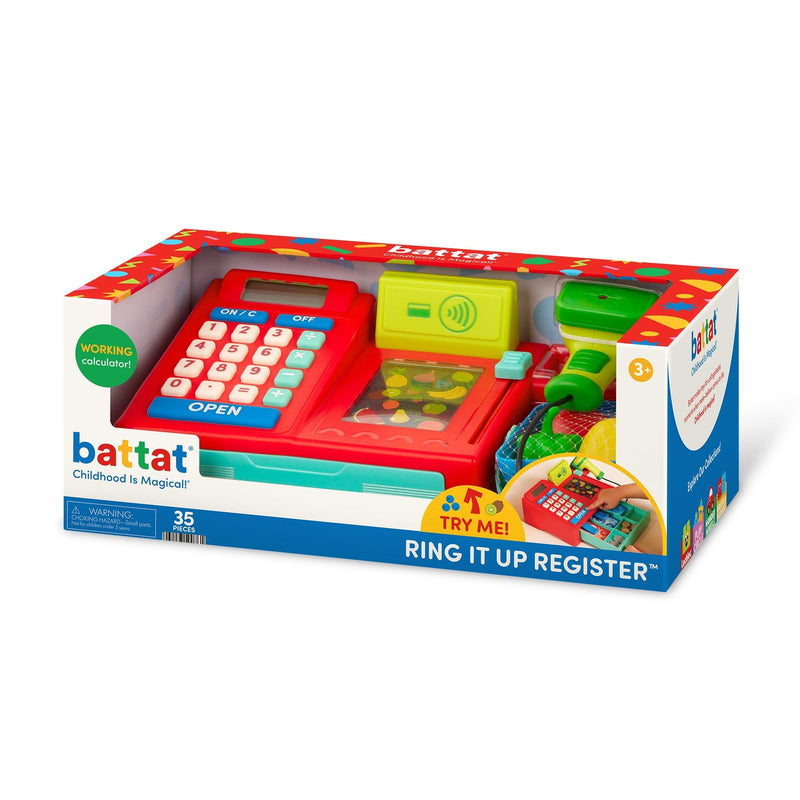 Battat Ring It Up Interactive Cash Register Set, 35-pc A7