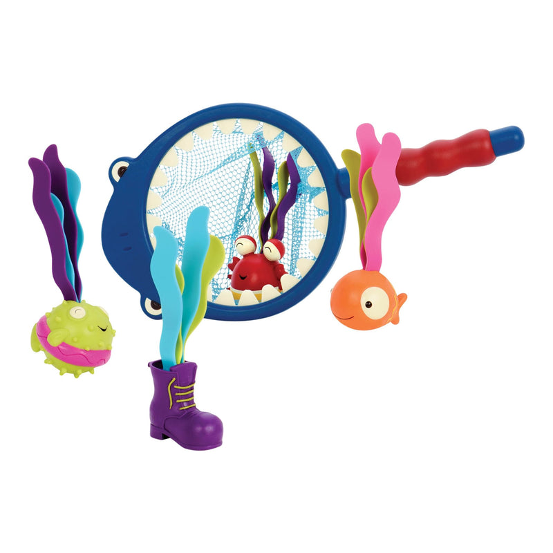 Battat Scoop-A-Diving Shark Set X6