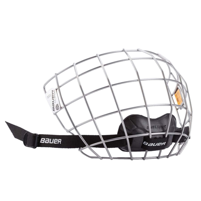 Bauer Lil' Sport Hockey Helmet Cage/Face Mask, Youth, Silver X9