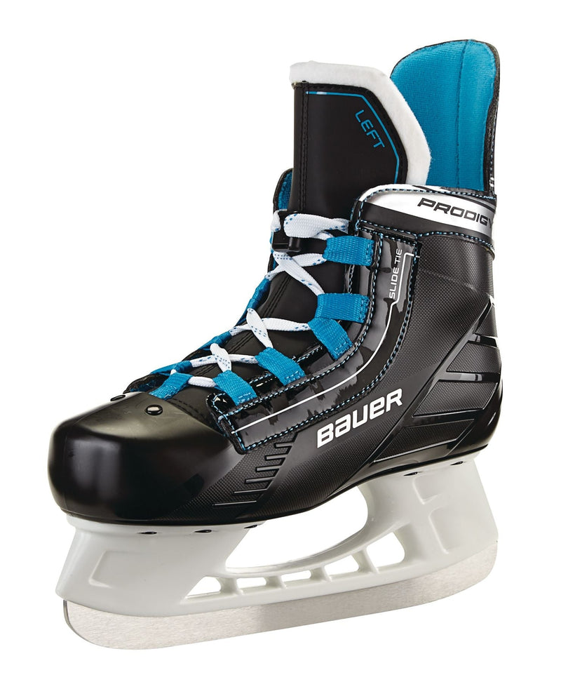 Bauer Prodigy Hockey Skates, Youth, Black/Blue Q0