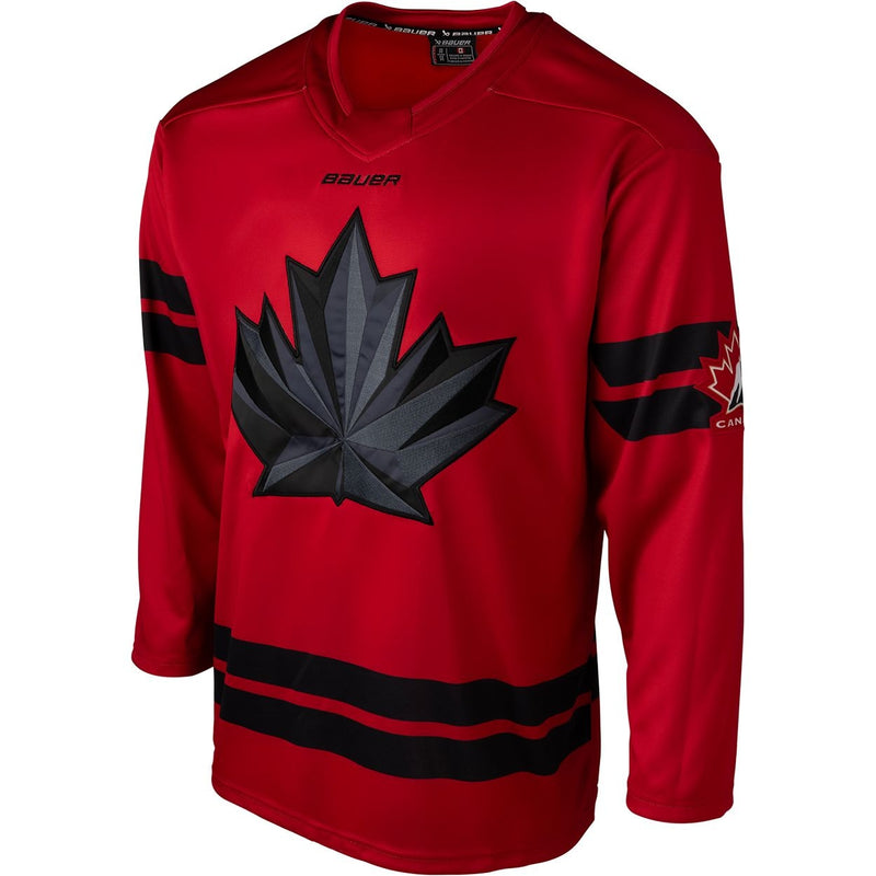 Bauer x Hockey Canada 2026 Replica Jersey, Red, Adult, Assorted Sizes M4