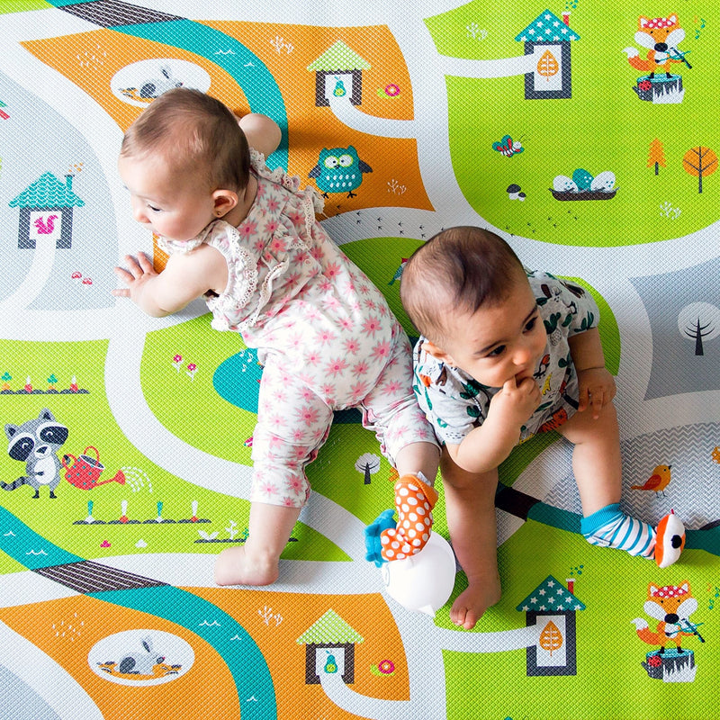 Bblüv Mülti BPA-Free Water-Resistant Miles Playmat N9