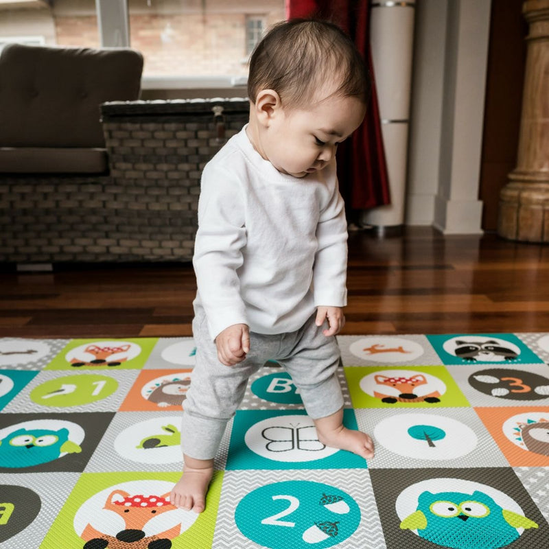 Bblüv Mülti BPA-Free Water-Resistant Tiles Playmat L3