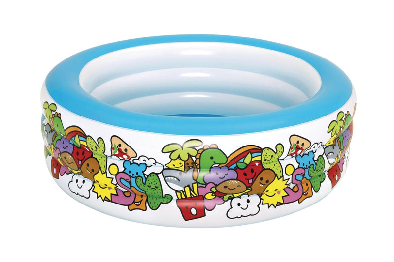 Bestway Deluxe Round Inflatable Pool, 5-ft x 20-in X6
