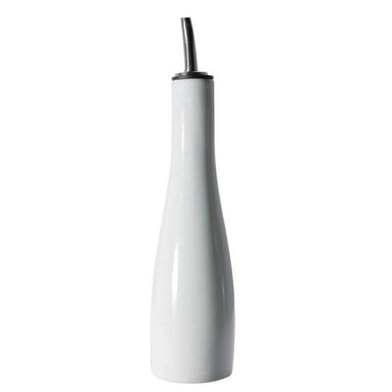 BIA Porcelain Vinegar Bottle with Pouring Spout, 10-oz, White F3